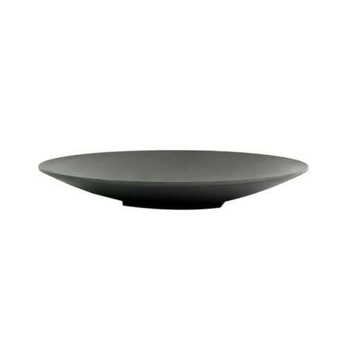 Prato Redondo de Melamina Mineral Gray