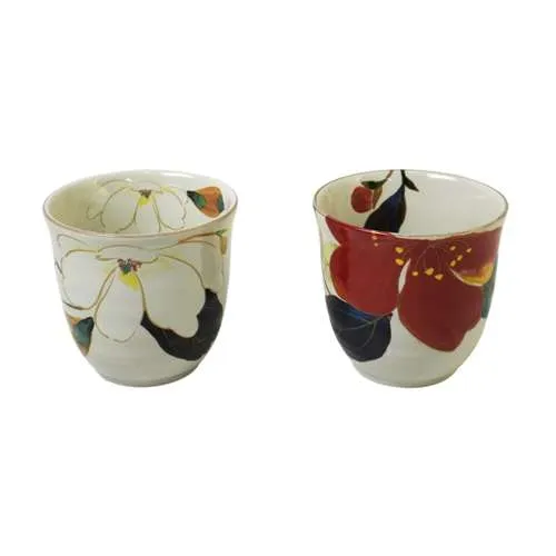 Conjunto de Cerâmica Japonesa com Tigelas para Chá Art – 5 peças