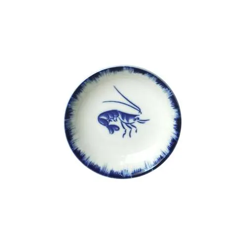Molheira Redonda de Porcelana Japonesa Ebi – 9cm